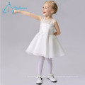 Organza Lace A Line Scoop Bow White Flower Girl Dresses